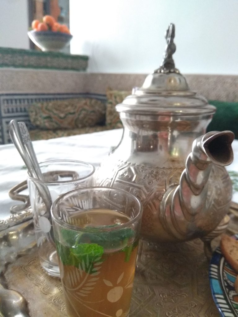 thé à la menthe
