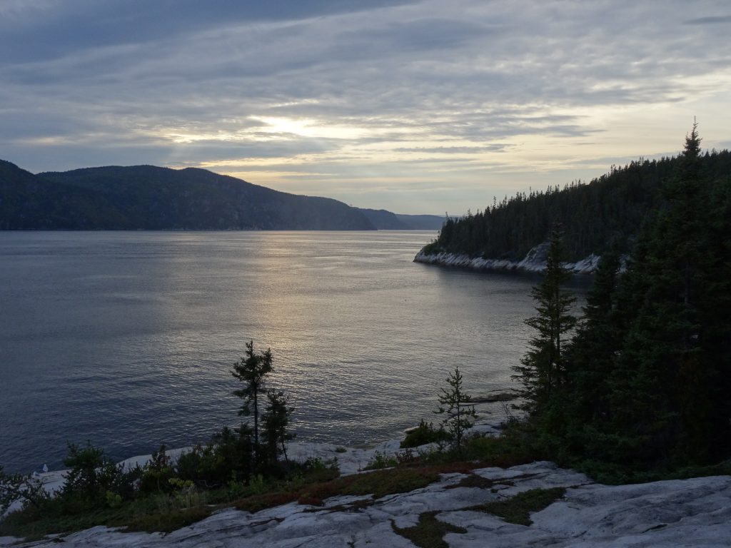 coucher de soleil tadoussac