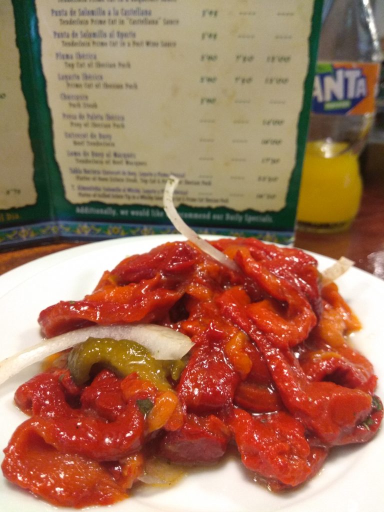 tapas pimientos
