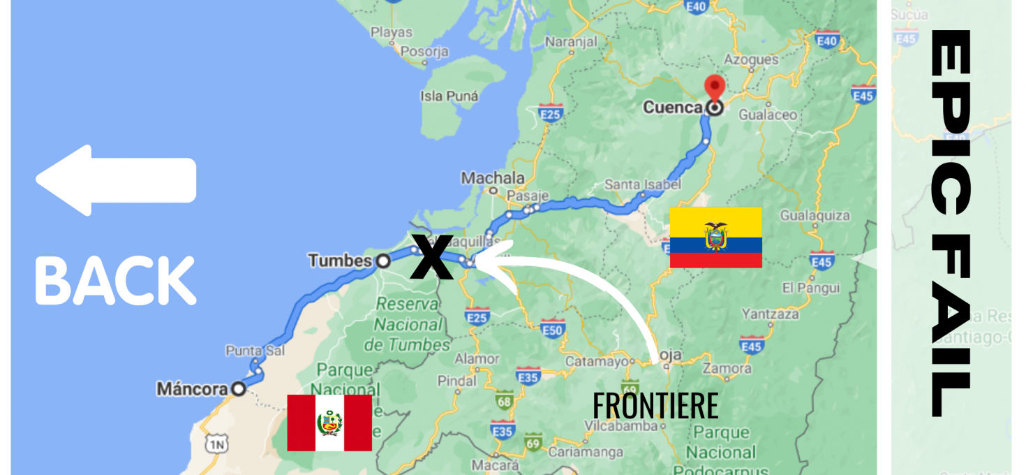 L&rsquo;histoire du jour où je ne suis pas allée en Equateur